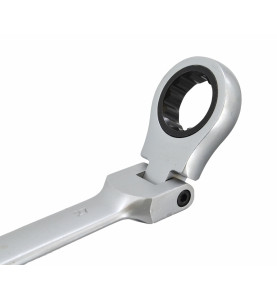 FLEX-HEAD COMBINATION RATCHET SPANNER SET 22pcs 6-32mm CASE