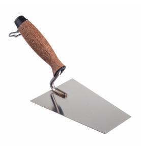 TRAPEZOID TROWEL 200mm/ CORK HANDLE
