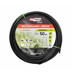 WĄŻ KROPLUJĄCY ZESTAW 50m 68 ELEMENTÓW