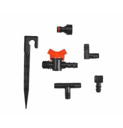 DRIP LINE IRRIGATION SET w/ TUBE & ACCESSORIES 50m 67pcs