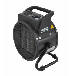 NAGRZEWNICA ELEKTRYCZNA TUBA CERAMIC 3KW HE3TC /BLACK LINE