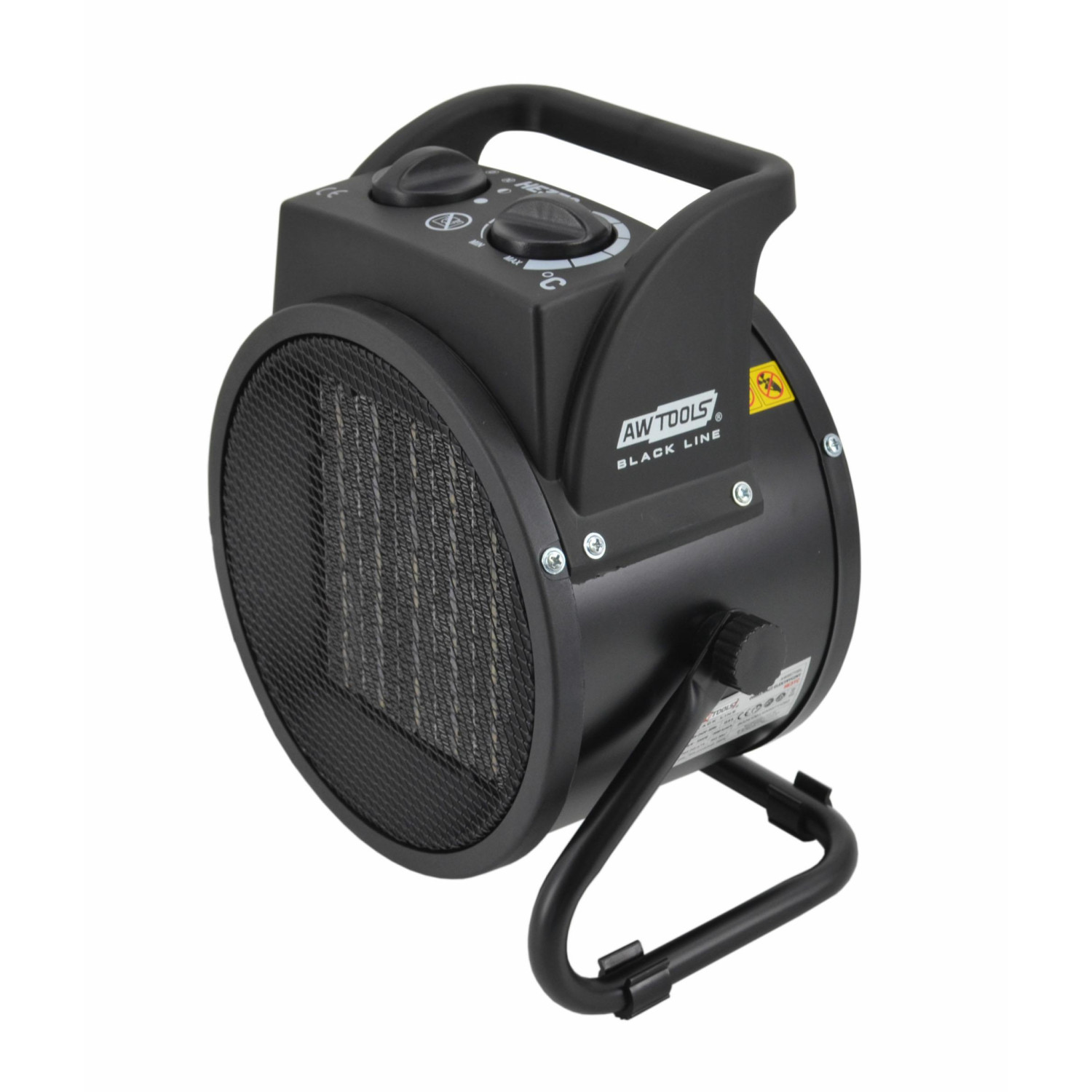 NAGRZEWNICA ELEKTRYCZNA TUBA CERAMIC 3KW HE3TC /BLACK LINE