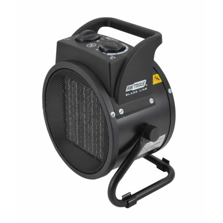 NAGRZEWNICA ELEKTRYCZNA TUBA CERAMIC 3KW HE3TC /BLACK LINE