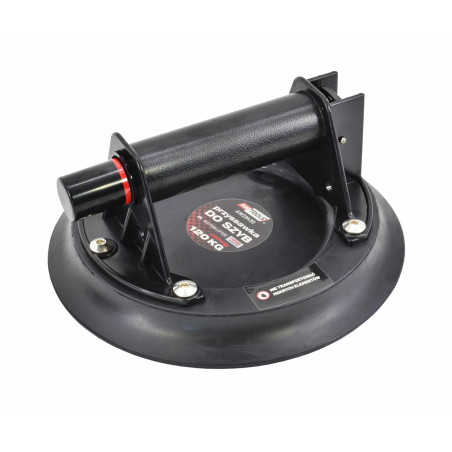 VACUUM SUCTION CUP SINGLE w/ HAND PUMP 120kg