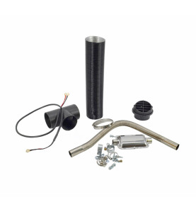 NAGRZEWNICA SPALINOWA PORTABLE DC12V 5KW HD5PO/BLACK LINE