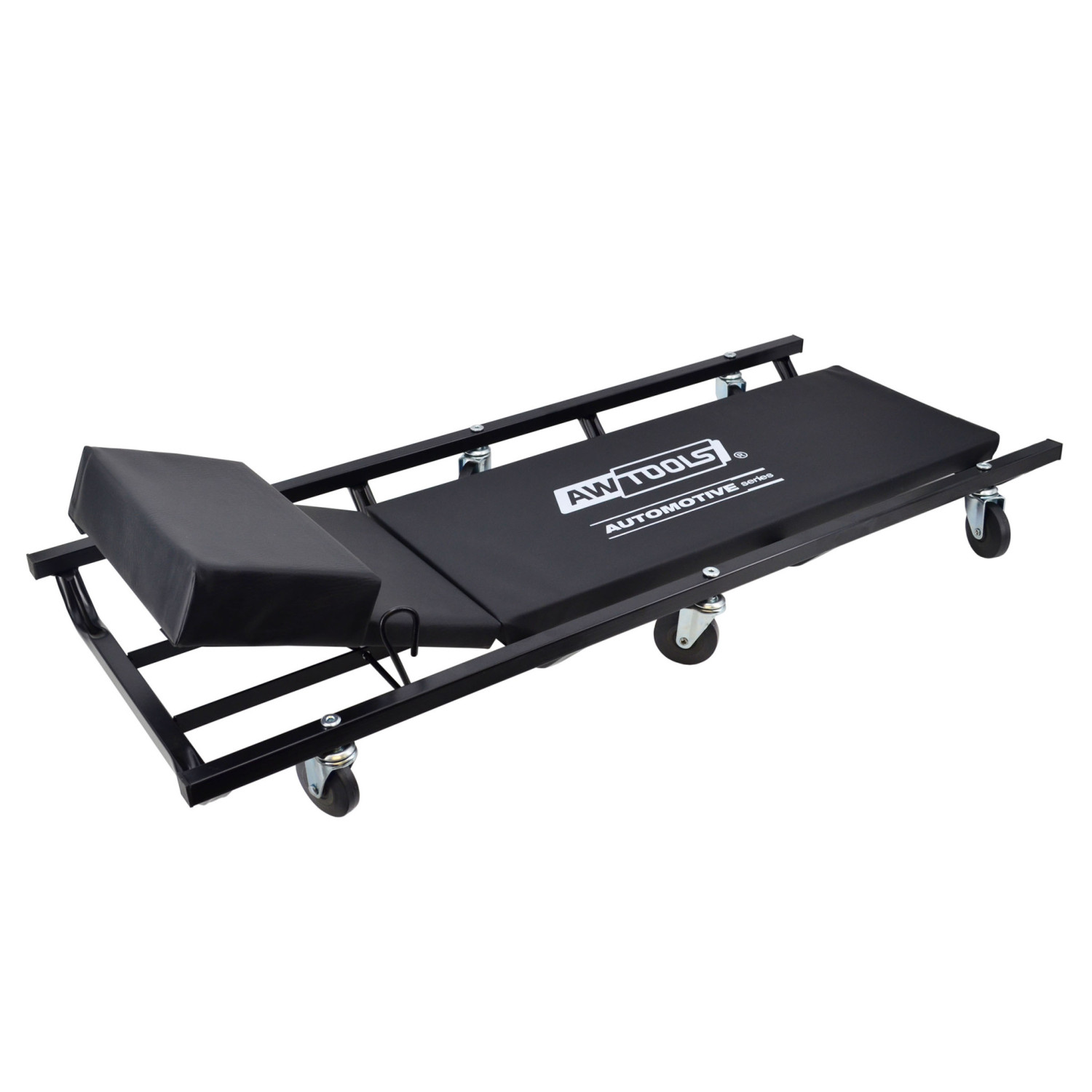 LEŻANKA WARSZTATOWA TAPICEROWANA 3-POZYCYJNE USTAWIENIE ZAGŁÓWKA