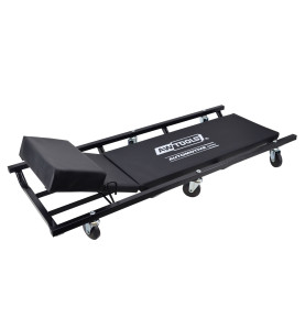 LEŻANKA WARSZTATOWA TAPICEROWANA 3-POZYCYJNE USTAWIENIE ZAGŁÓWKA