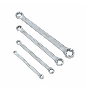 KLUCZ OCZKOWY TORX E6-E24 - 4 CZĘŚCI BLACK LINE