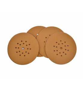 VELCRO SANDING DISC 225mm w/ HOLES 60 GRIT/ 25pcs