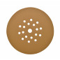 VELCRO SANDING DISC 225mm w/ HOLES 120 GRIT/ 25pcs