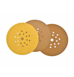 VELCRO SANDING DISC 225mm w/ HOLES 150 GRIT/ 25pcs