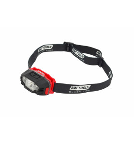 5-MODE RECHARGEABLE LED HEADLAMP w/ PIR SENSOR BLACK LINE