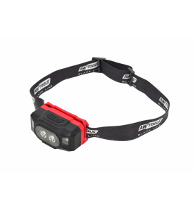 6-MODE RECHARGEABLE LED HEADLAMP w/ PIR SENSOR 200LM BLACK LINE
