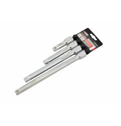 SOCKET EXTENSION BAR SET 1/2" 4pcs BLACK LINE