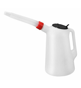 OIL MEASURING CONTAINER w/ LID & SPOUT 3L