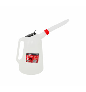 OIL MEASURING CONTAINER w/ LID & SPOUT 3L