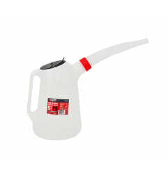 OIL MEASURING CONTAINER w/ LID & SPOUT 5L