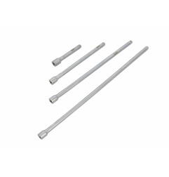SOCKET EXTENSION BAR SET 1/4" 4pcs BLACK LINE