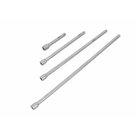 ZESTAW PRZEDŁUŻEK 1/4" 4cz. 75mm, 150mm, 225mm, 300mm. BLACK LINE