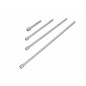 ZESTAW PRZEDŁUŻEK 1/4" 4cz. 75mm, 150mm, 225mm, 300mm. BLACK LINE ZESTAW PRZEDŁUŻEK 1/4" 4cz. 75mm, 150mm, 225mm, 300mm. BLACK LINE