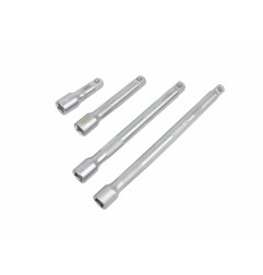 ZESTAW PRZEDŁUŻEK 1/2" 4cz. 75mm, 125mm, 200mm, 250mm BLACK LINE