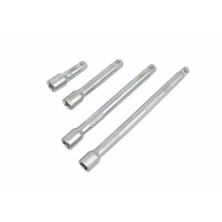 ZESTAW PRZEDŁUŻEK 1/2" 4cz. 75mm, 125mm, 200mm, 250mm BLACK LINE
