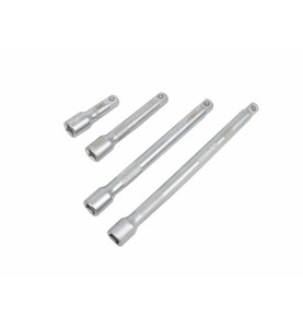 SOCKET EXTENSION BAR SET 1/2" 4pcs BLACK LINE