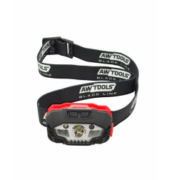 5-MODE RECHARGEABLE LED HEADLAMP w/ PIR SENSOR BLACK LINE