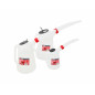 OIL MEASURING CONTAINER w/ LID & SPOUT 3L
