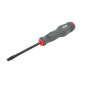 STRIKING CAP GO-THROUGH SLOTTED SCREWDRIVER 6.5x150mm w/ MAGNETIC TIP 