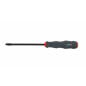 STRIKING CAP GO-THROUGH SLOTTED SCREWDRIVER 6.5x150mm w/ MAGNETIC TIP 