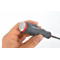 STRIKING CAP GO-THROUGH SLOTTED SCREWDRIVER PH2x100mm w/ MAGNETIC TIP 