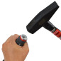 STRIKING CAP GO-THROUGH SLOTTED SCREWDRIVER PH3x150mm w/ MAGNETIC TIP 