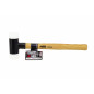 DOUBLE-FACED MALLET 30mm, 318mm, 265g/ WOODEN HANDLE
