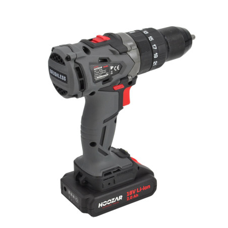 WKRĘTARKA UDAROWA BEZSZCZOTKOWA 18V 2x2.0Ah 60Nm CDH60BL-D2