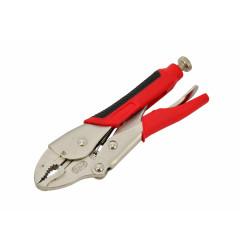 SZCZYPCE ZACISKOWE MORSEA 180mm SZCZĘKI ZAOKRĄGLONE TPR BLACK LINE