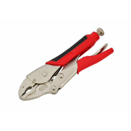CURVED JAW LOCKING MORSE PLIERS 180mm TPR