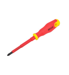 VDE-INSULATED SCREWDRIVER PH1x100mm