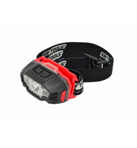 LATARKA CZOŁOWA LED USB 5 FUNKCJI BLACK LINE