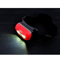 RECHARGEABLE LED HEADLAMP w/ PIR SENSOR RAGGIO 400LM BLACK LINE