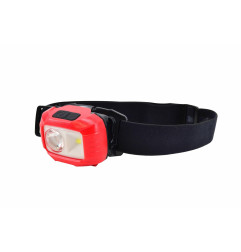 3xAAA BATTERY LED HEADLAMP DUOBEAM 300LM BLACK LINE