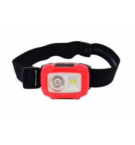 3xAAA BATTERY LED HEADLAMP DUOBEAM 300LM BLACK LINE