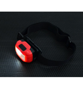 3xAAA BATTERY LED HEADLAMP DUOBEAM 300LM BLACK LINE