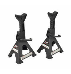 RATCHET AXLE JACK STAND 2pcs 3T 304-444mm