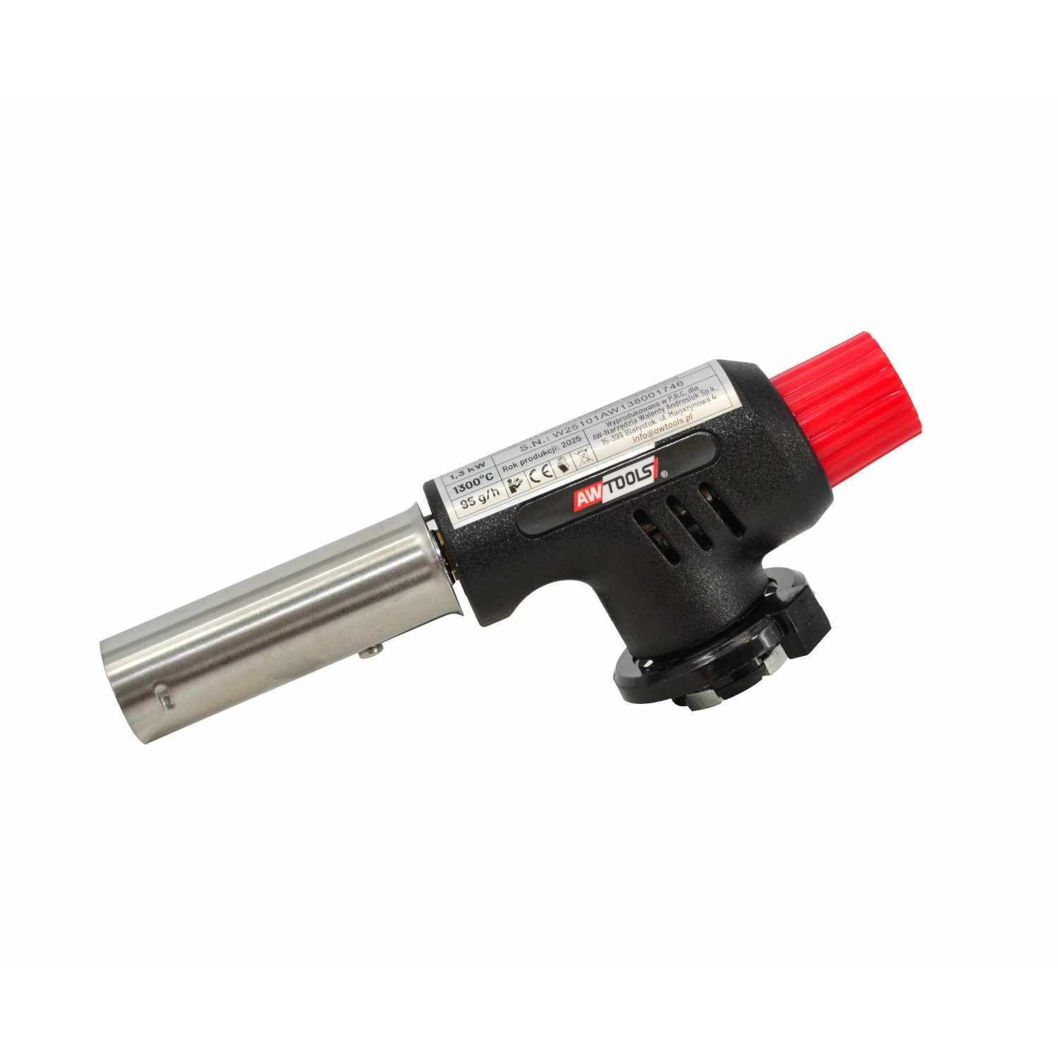 GAS BLOW TORCH w/ PIEZO IGNITION