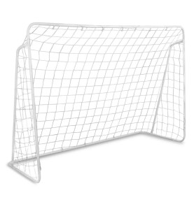 FOOTBALL GOAL w/ TARGET SHEET 245x155x80cm