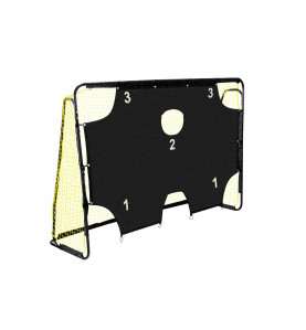 FOOTBALL GOAL w/ TARGET SHEET 213x153x76cm