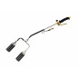 PIEZO DOUBLE-HEAD LONG-ARM GAS TORCH BURNER 60mm