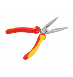 VDE-INSULATED LONG NOSE PLIERS 180mm