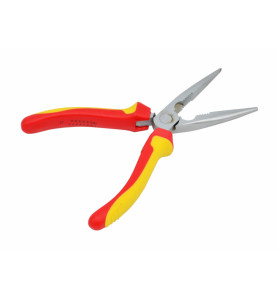 VDE-INSULATED LONG NOSE PLIERS 180mm